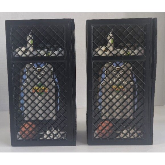 1992 Upper Deck Basketball Locker Trading Card Storage Box Only Set of 2 - Picture 3 of 6